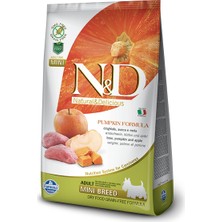 N&D N-D Pumpkin Tahılsız Bal Kabaklı Yaban Domuzlu Elmalı Küçük Irk Yetişkin Köpek Maması 2.5 kg