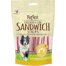 Reflex  Chicken Sandwich Strips Tavuk Çubuk Doğal Köpek Ödülü 80 gr