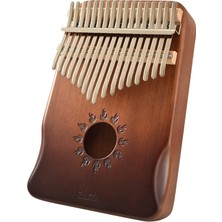 Zsykd 17 Ton Ahşap Kalimba - Kahverengi