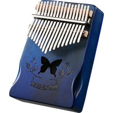 Zsykd 17 Ton Ahşap Kalimba – Mavi