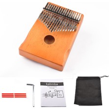 Zsykd 17 Ton Ahşap Kalimba – Kahverengi