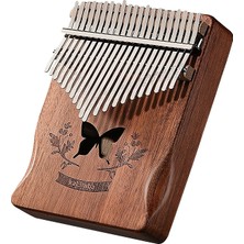 Zsykd 21 Ton Ahşap Kalimba - Kahverengi