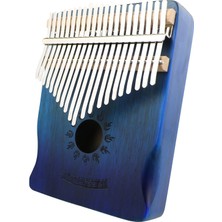 Zsykd 21 Ton Ahşap Kalimba - Mavi