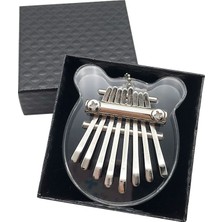 Zsykd 8 Ton Akrilik  Kalimba – Şeffaf