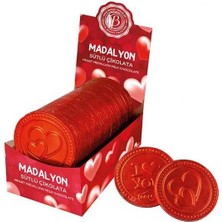 Bolçi *BK165*BOLÇİ Sütlü Madalyon Çik.21 gr Kırmızı*36