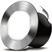 Ack AH07-00764 0.7W Yuvarlak LED Merdiven ve Duvar Armatürü Mavi