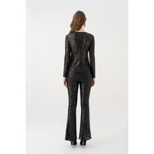 Newces Payet Pul Işlem Bluz 1161