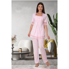 Dantelli Lohusa Pijama Takım Effort 6032
