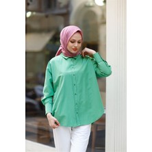 Losyana Harmony Pamuk Keten Eşarp Soft Pembe