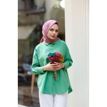 Losyana Harmony Pamuk Keten Eşarp Soft Pembe