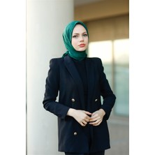 Losyana Bambu Kraş Eşarp Zümrüt