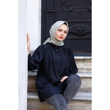 Losyana Harmony Pamuk Keten Eşarp Sütlü Yeşil