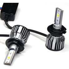 Shark H4 LED Far Ampülü Csp+ LED Xenon 180W 18000 Lumen Canbus Beyin Shark K3 Plus H4