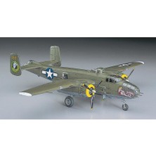 Hasegawa E16 00546 1/72 B-25J Mitchell Savaş Uçağı Demonte Plastik Maketi