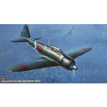 Hasegawa 09117 1/48 Mitsubishi A6M3 Zero Fighter Type 22 (Zeke) Savaş Uçağı Demonte Plastik Maketi
