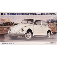 Hasegawa Hc3 21203 1/24 Volkswagen Beetle 1967 Otomobil Demonte Plastik Maketi