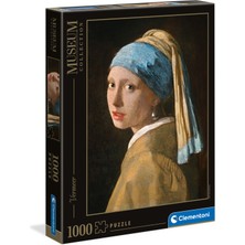 Clementoni 1000 Parça Yetişkin Puzzle Girl With A Pearl Earring (