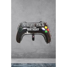 Pekshop Oyun Konsolu Şeklinde Büyük Boy Folyo Balon Doğum Günü Balonu