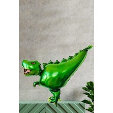 Pekshop Dinazor Lüks Büyük Boy Folyo Balon Dinazor Konsept Doğum Günü Balonu