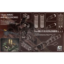 Afv Club Afv AF35193 1/35 SIG33 15CM Mühimmat ve Aksesuar S