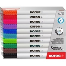 Kores Beyaz Tahta Kalemi 10 Renk