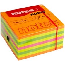 Kores Yapışkanlı Notluk Cubo Summer 450 Sayfa 75X75MM