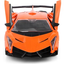 Galtoys 1:16 Ölçekli Uzaktan Kumandalı Turuncu Lamborghini