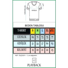 Playbackmoda Uzay Desen , Ay , Astronot , Baskılı Tişört