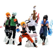 Better Life Naruto Aksiyon Figürleri Set 5 Paket Pop Anime Pvc Aksiyon Figürü (Yurt Dışından)