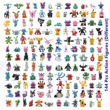 Better Life 144 Adet Set Pokemon Mini Figürler Aksiyon Seti (Yurt Dışından)