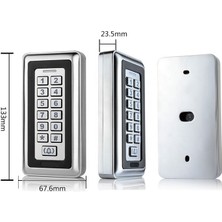 Sonex Rfid Elektronik Şifreli Kartlı Kapı Açma Kilit Su Geçirmez Metal Uzun