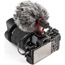 ZORE Canlı Yayın Kürklü Mikrofon 3.5mm - Dc-C9