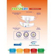 Freshlife Yetişkin Hasta Bezi Orta Boy 85-125 cm 30'lu 4 Paket