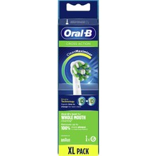 Oral-B Cross Action 6’lı Cleanmaximizer Teknolojili Yedek Fırça Başlığı