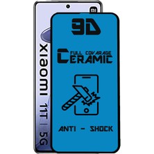 Case World Xiaomi Mi 11T Tam Kaplayan Seramik Nano Esnek Ekran Koruyucu Cam