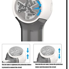 Hongshou Elbise Saç Topu Düzeltici Beyaz  (Yurt Dışından)