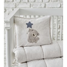 Karaca Home Softy Star Bear Bej Gri Bebek Cotton Comfort