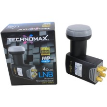 Technomax Çanak Uydu 4'lü Lnb Gold Seri HD