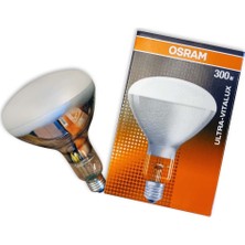 Osram Ultravitalux 300W E-27 Cam Yapıştırma  Ampul