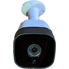 Bises 6 Kameralı Yüz Tanımalı Hareket Algılayan 5 MP Lens 36 IR LED Metal Kasa Güvenlik Kamerası Seti BS_236
