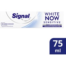 Signal Diş Macunu White Now Sensitive Anında 3 Kat Beyazlık 75 ml
