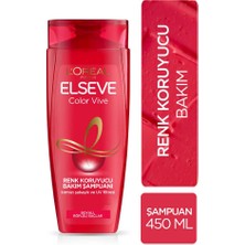 Elseve Colorvive Renk Koruyucu Bakım Şampuanı 450 Ml Seti