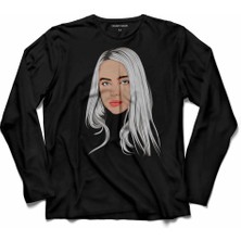 Kendim Seçtim Bıllıe Eılısh Bıllıeeılısh Ocean Eyes Uzun Kollu Tişört