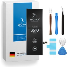 Woyax iPhone 11 Uyumlu Premium Batarya 3510mAh