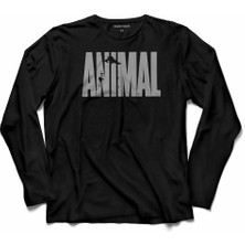 Kendim Seçtim Anımal Fitness Gym Tank Top Atlet Sporcu Atleti Uzun Kollu Tişört