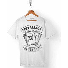 Kendim Seçtim Metallıca Sınce 1981 Logo Erkek Tişört