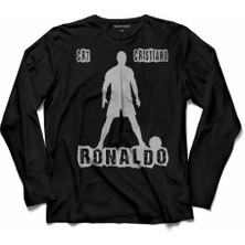 Kendim Seçtim Cristiano Ronaldo Cr7 Juventus Real Madrıd Uzun Kollu Tişört