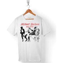 Kendim Seçtim Mıchael Jackson Sulhouette Erkek Tişört
