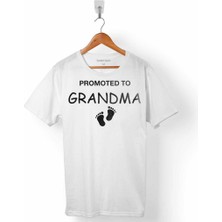 Kendim Seçtim Promoted To Grandma Büyük Anne Oldum Yeni Doğan Erkek Tişört