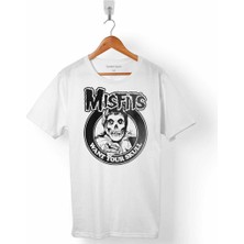 Kendim Seçtim The Mısfıts Punk Rock Death Comes Rıppıng Erkek Tişört